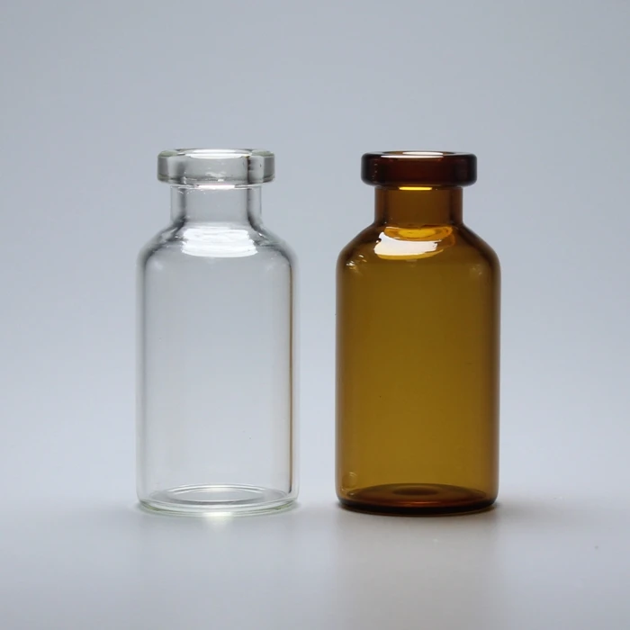 5ml Empty Small Clear or Amber Pharmaceutical Glass Vial