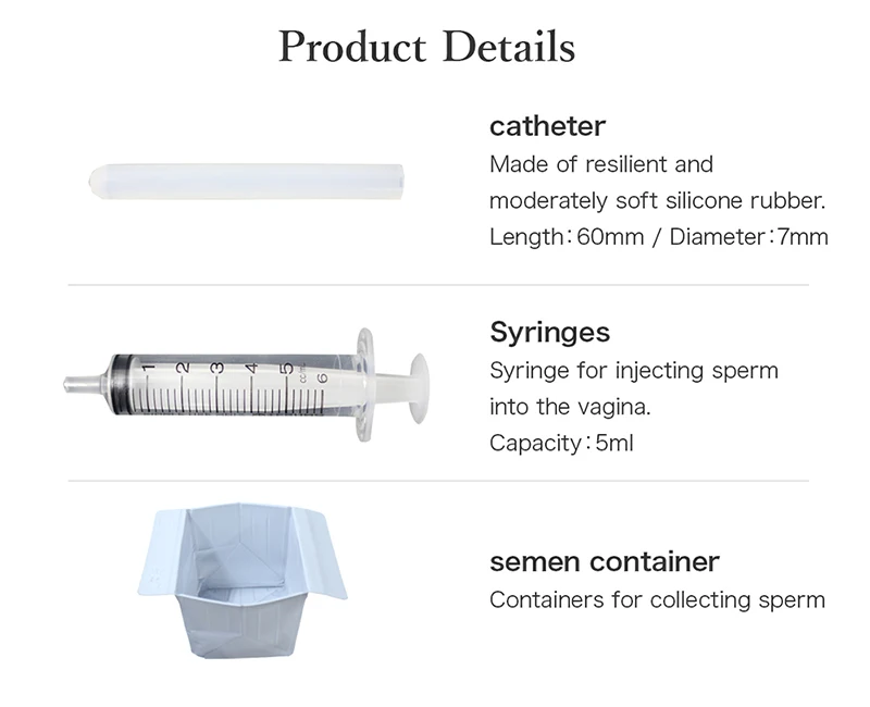 Self AIH Home-Based Syringe Equipments Gynecological Instruments Obstetrics And Gynecology