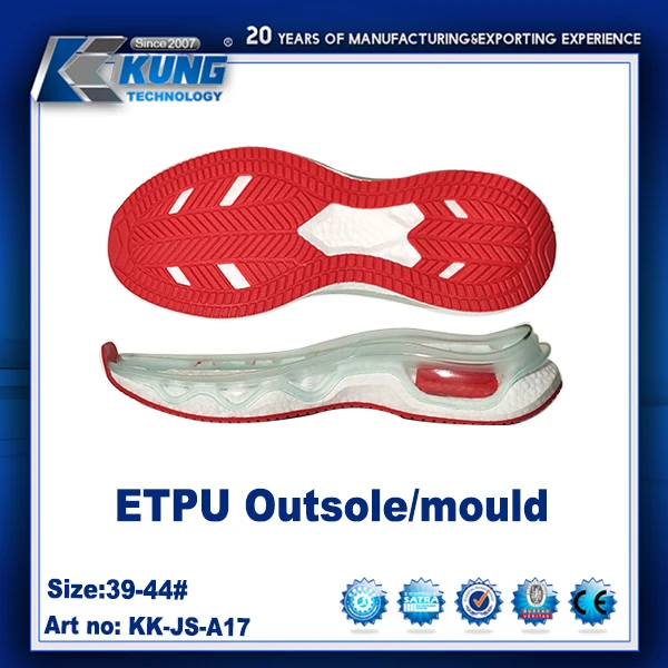 KINGKUNG New Design Sports Sneaker Outsole Best Quality Non-slip  ETPU outsolesETPU Mould