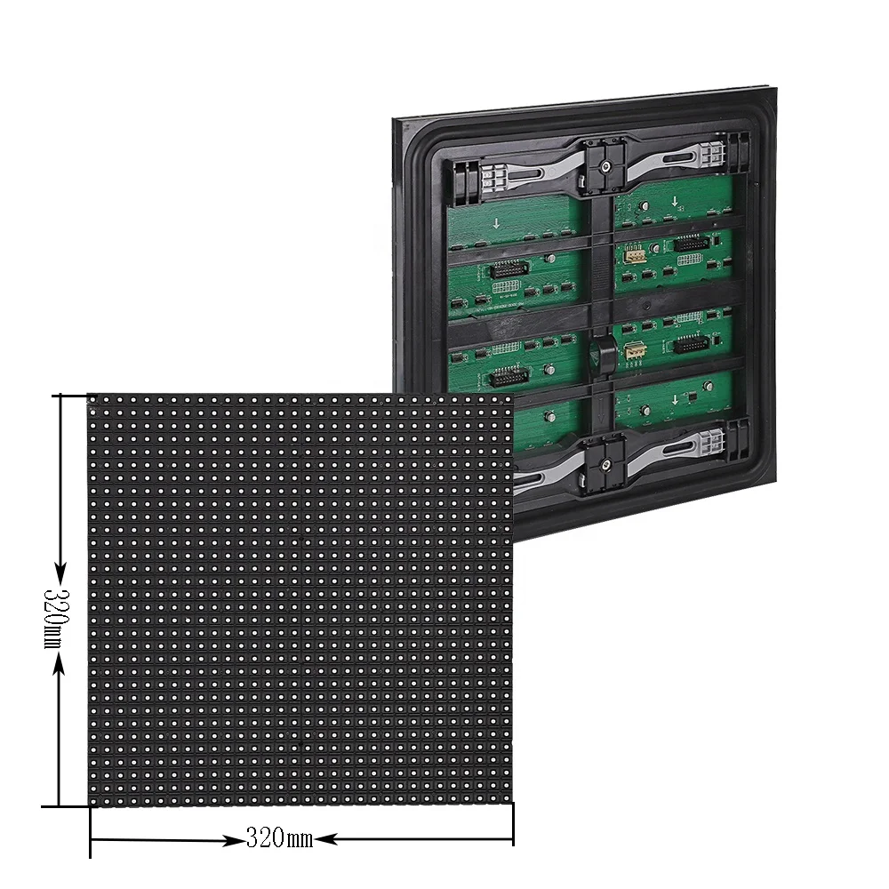 Front Maintenance Waterproof Advertising LED Display SMD3535 320*160mm P10 Outdoor Led Module