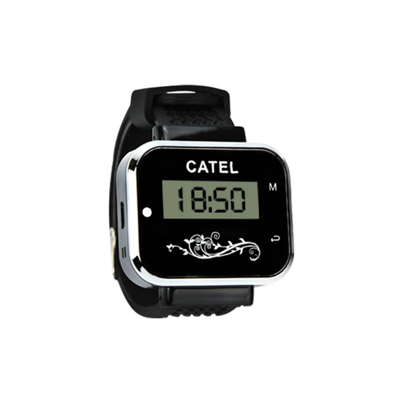 Wireless Waiter Call Button System Wrist Watch Pager long distance transmitter wireless wireless waiter watch system