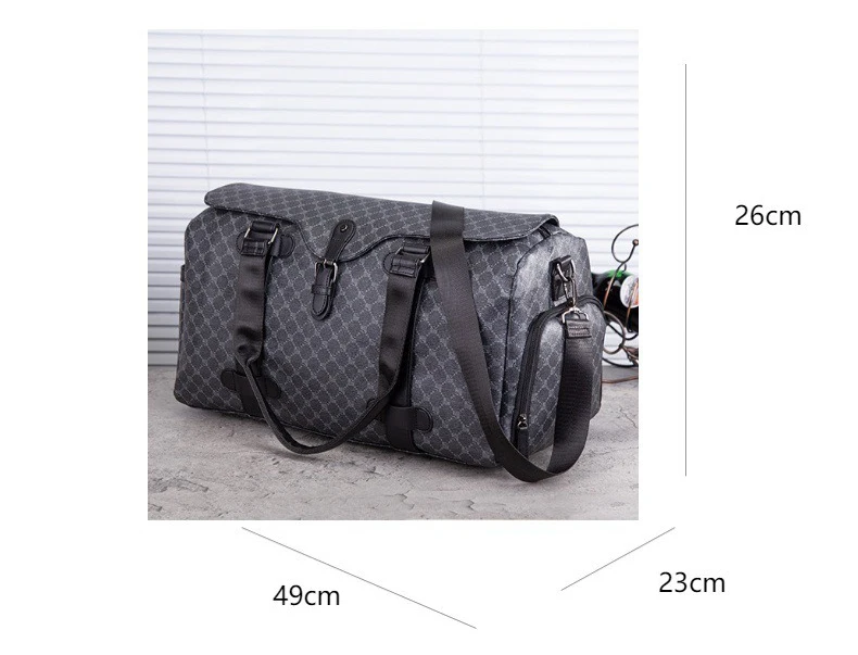 Large capacity luxury business foldable travel duffle bag travel tote bag garment bag