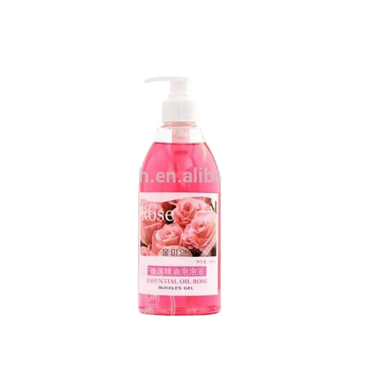 Moisturizing and Perfumed essential oil bubble shower gel