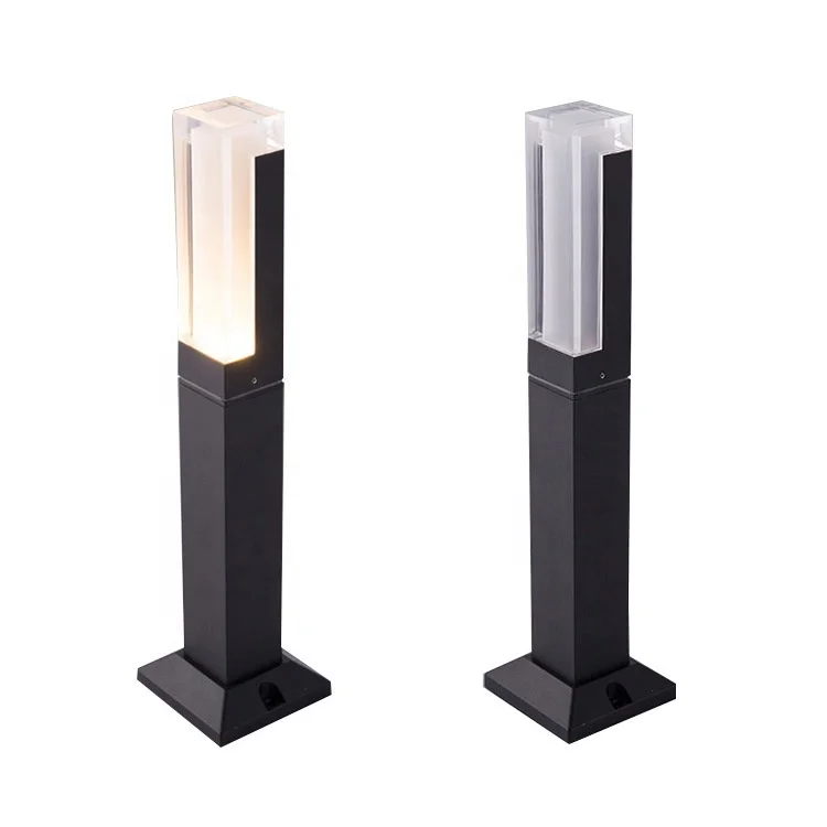 Die-casting Aluminium E27 Led Garden Bollard Light Lawn Lamp with Ce & Rohs