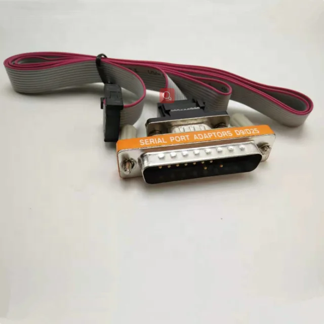 Serial port cable DB-9 Female to 10 pin IDC SOCKET 36inches