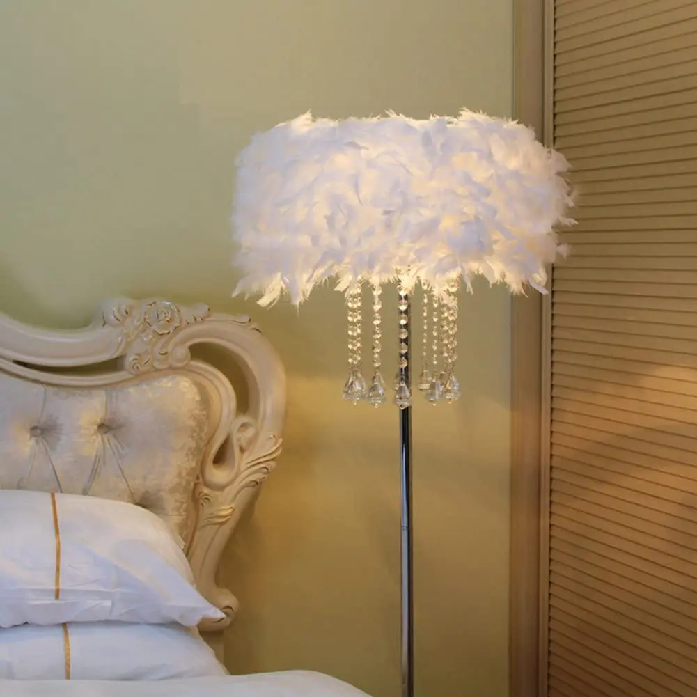 Современная и простая Хрустальная Напольная Лампа, домашнее освещение, Напольная Лампа для спальни и детской комнаты, для гостиной