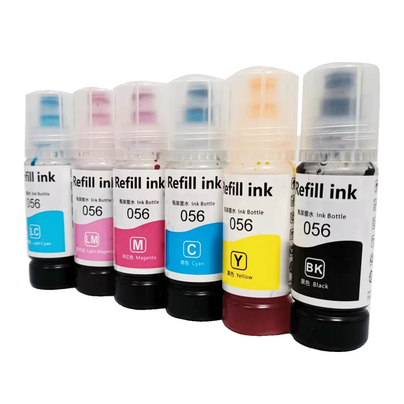 Factory price premium tina 056 574 108 057 T09D refill ink For Epson L8058 L8050 L18050 high quality printer ink