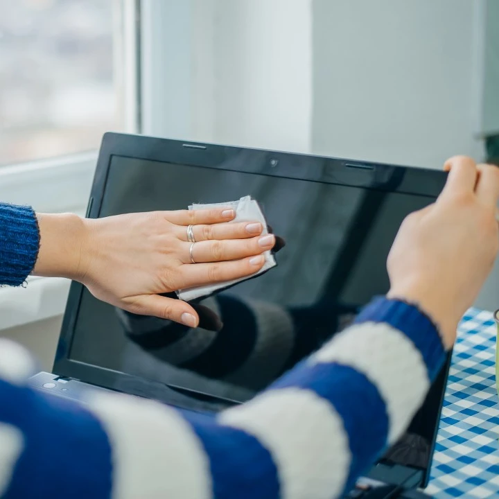 microfiber wipes for screens custom logo no alcohol screen wipes