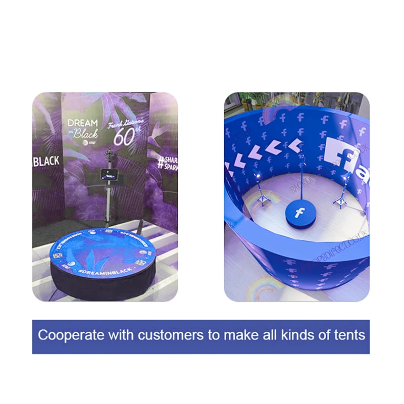 Led mirror glass 360 degree photo booth newest 360 video photo booth infinity 360 photo booth