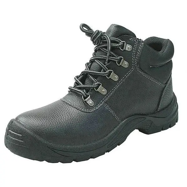 High quality steel toe PU outsoles work boots s3 black safety boots s3 oil resistant safety shoes