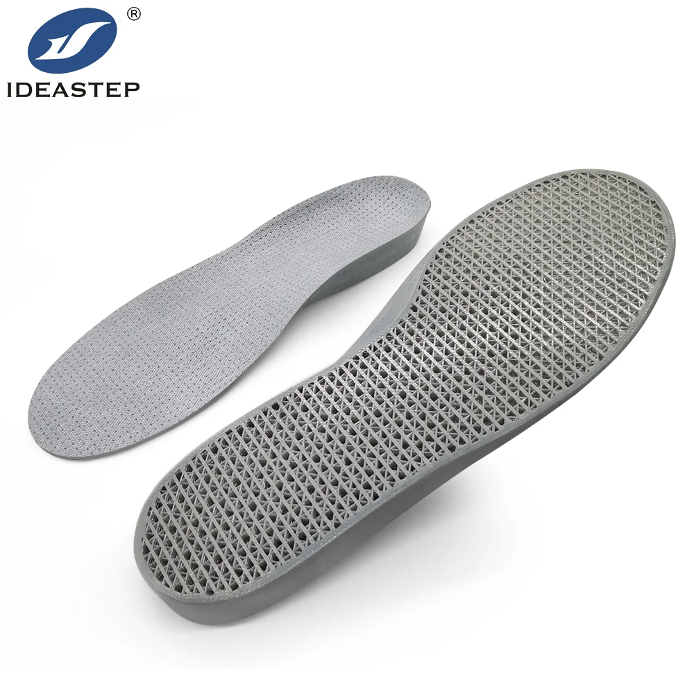 IDEASTEP Hard Arch Supports Shoe Orthopaedics Inserts Air Zoom Deep Heel Cup High Quality Pu Cork Kids Insoles For Children