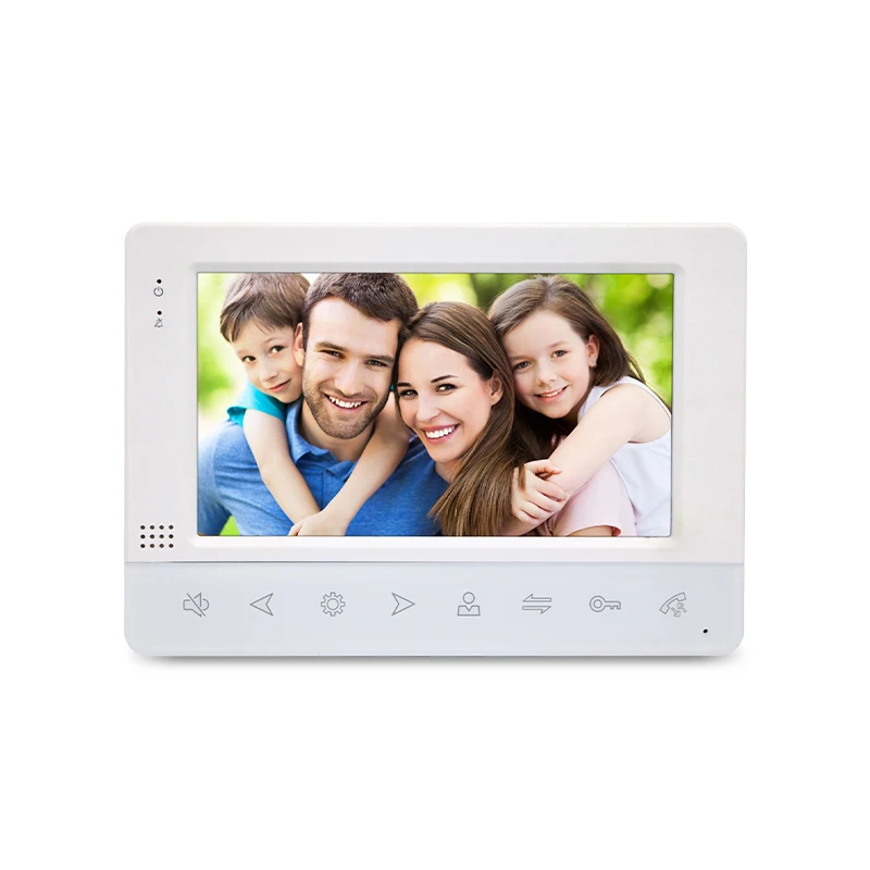 Cheap 4 wire commax video door phone intercom with peephole video doorbell camera AHD 1080P