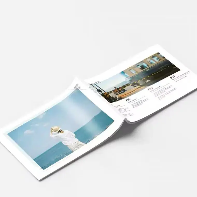 Wholesale Custom fashion magazine  brochure Printing Coffee Table Interior Decor Book