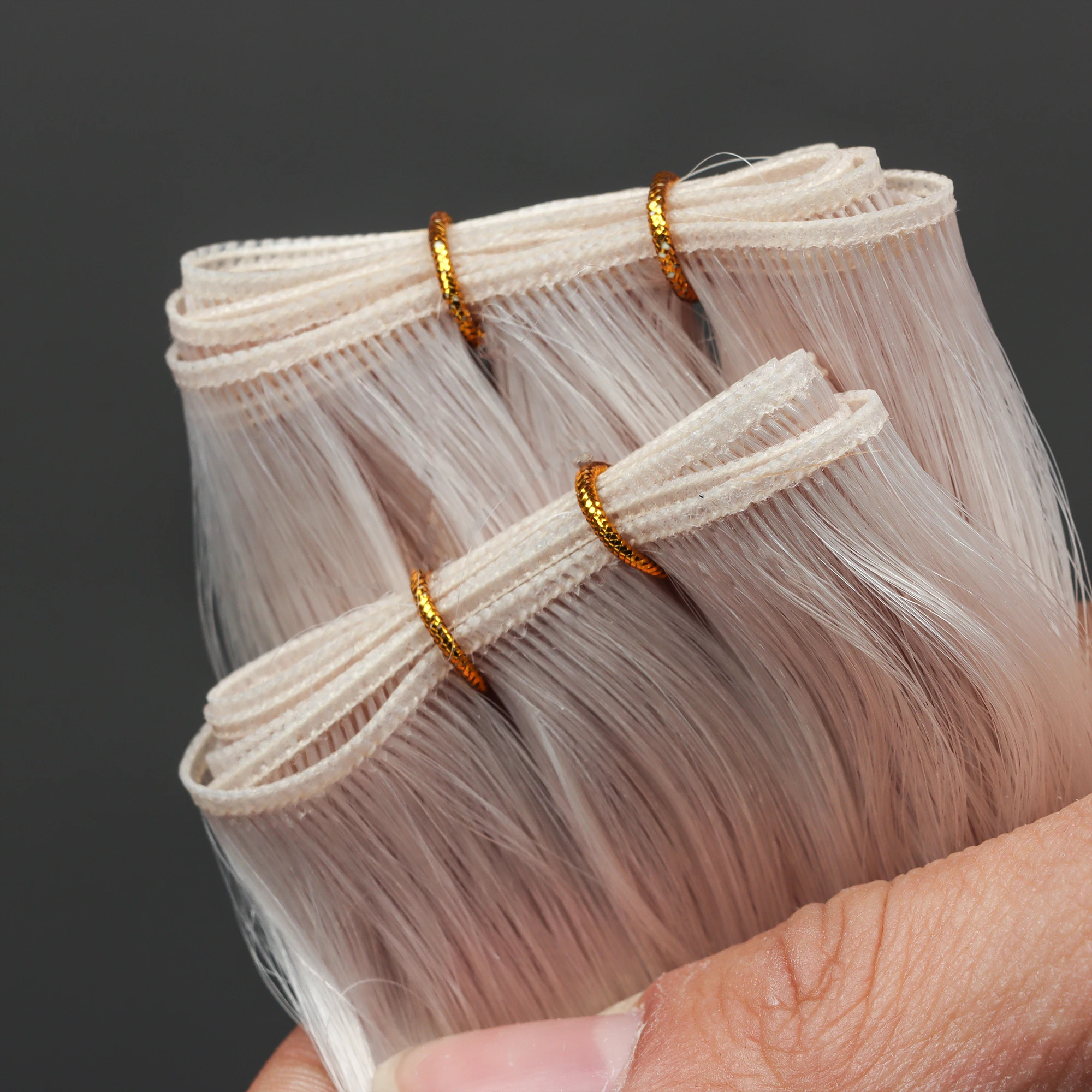 Honor 24-Inch Brazilian Hair Weft Double Drawn Genius Volume Water Wave Straight Style Genius Weft Human Hair Extension