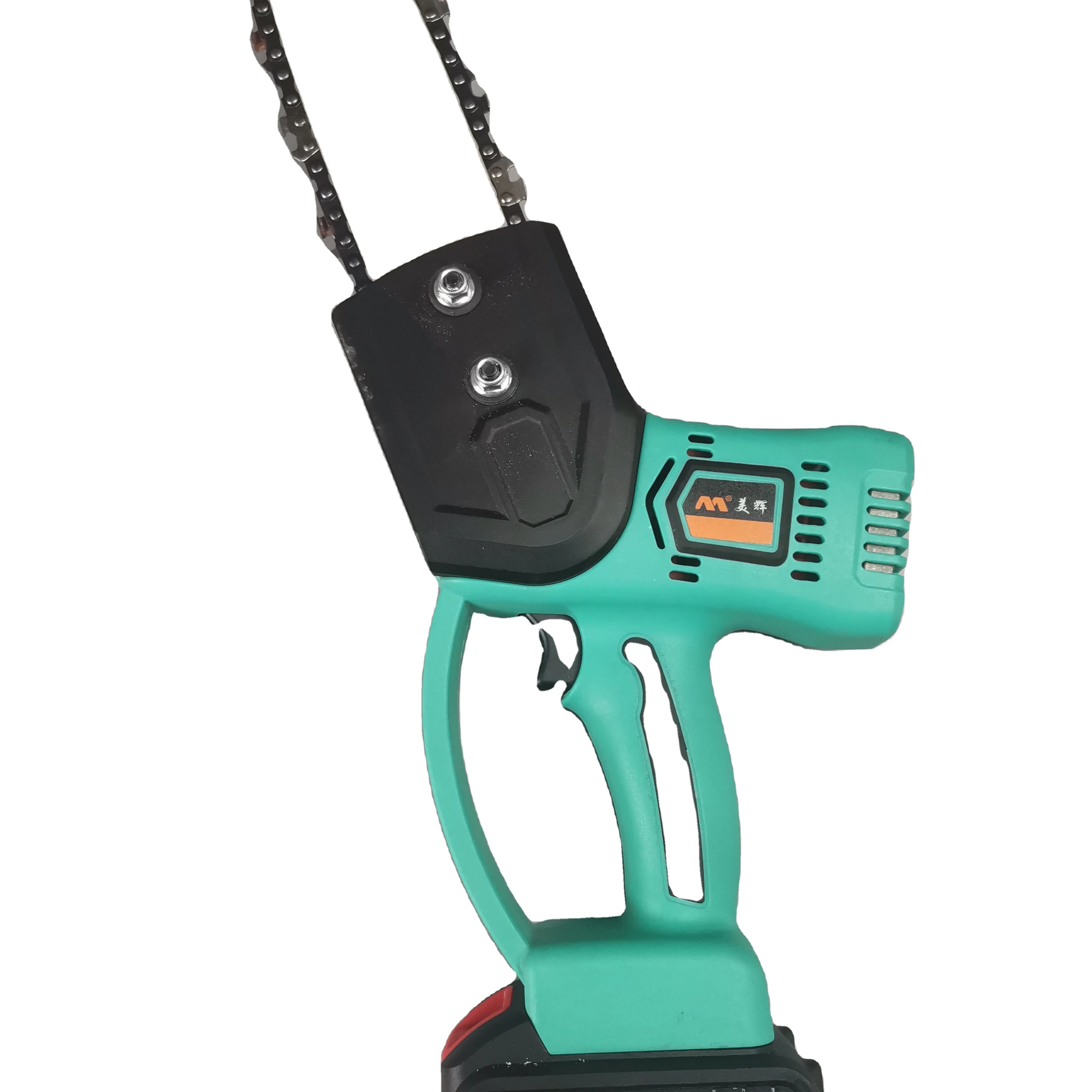 
ow Price Electricity High Quality Metal and Cordless Chainsaw with Battery with Lithium Battery 