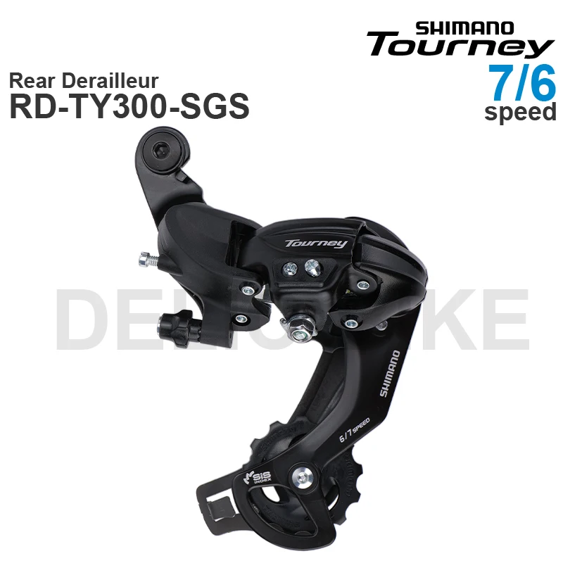SHIMANO TOURNEY RD-TY300 Rear Derailleur 6S 7S Speed  Rear Derailleur MTB Mountain Bicycle Parts Bike Rear Derailleur