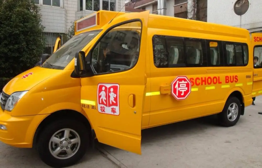 Automatic Electronic Stop Sign on School Bus