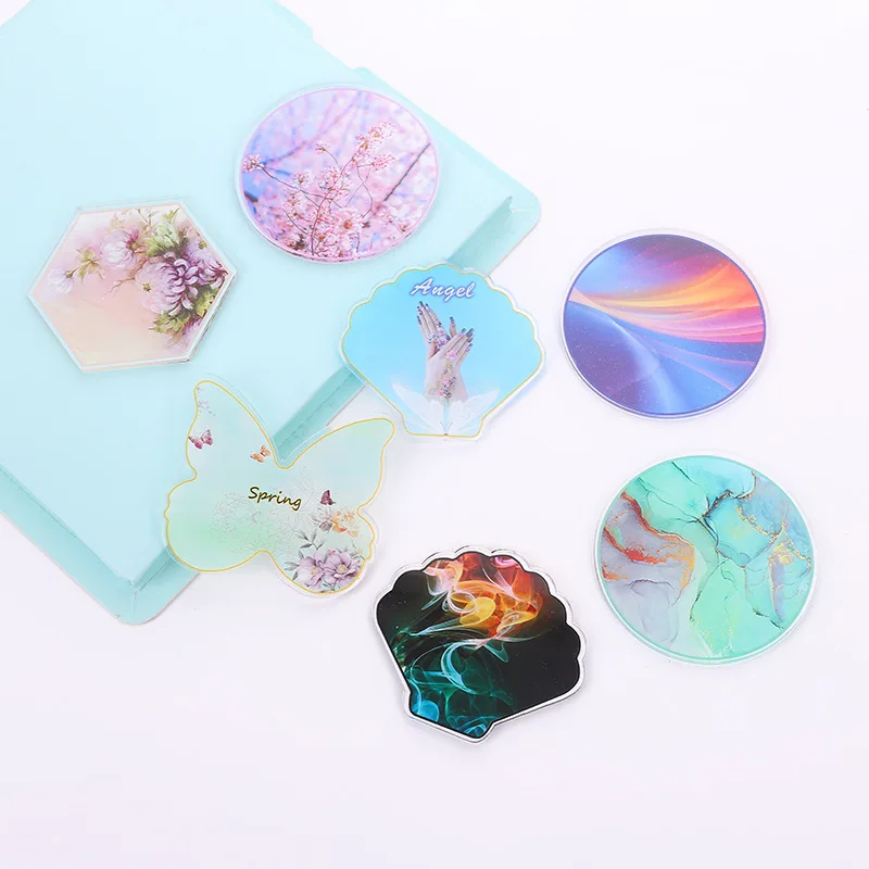 Paint Tray Palettes Resin Stone Nail Art Color Palette Acrylic Gel Polish Holder Drawing Color Paint Dish