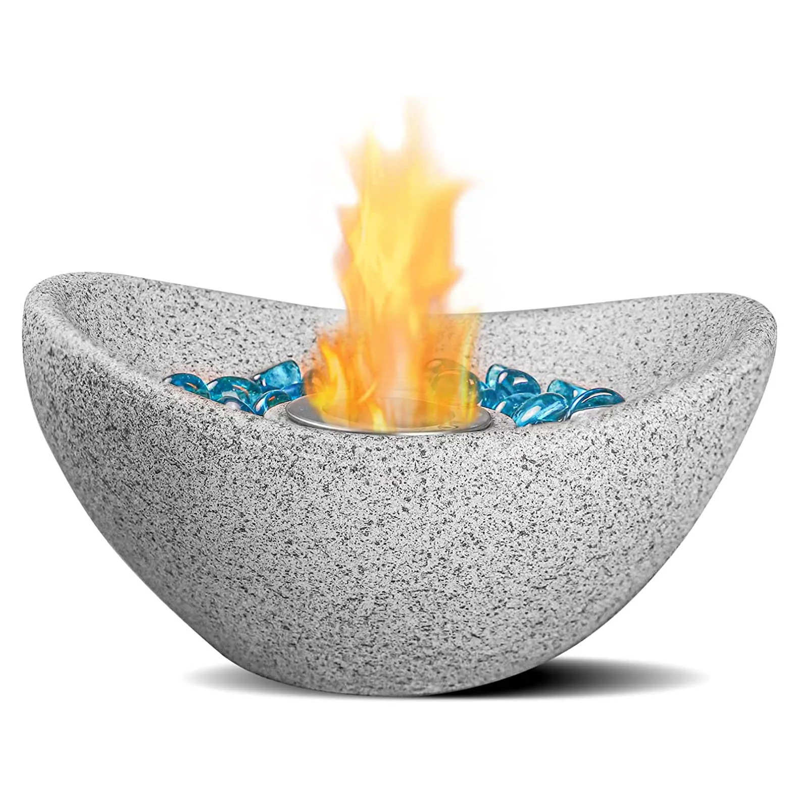 2022 Amazon Hot Sale Portable table top bio ethanol fireplace freestanding for indoor and outdoor use