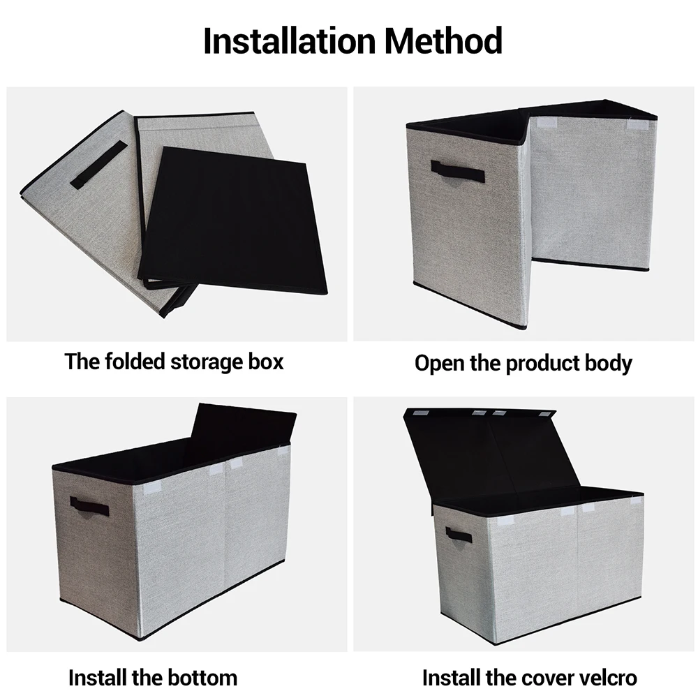 Most Popular Top Quality Stand Collapsible Storage Box Organizers for Kids Toys Organization