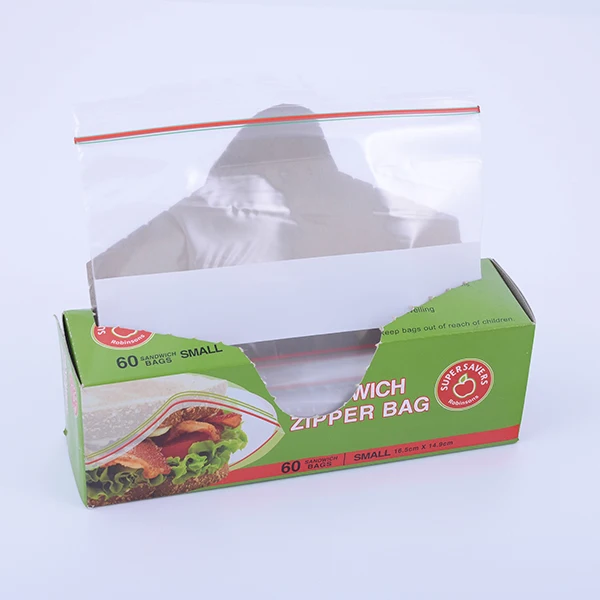 Manufacturers Polyethylene Food Anticorrosive Grade Plastic LDPE Double Zipper Grip Seal Bag