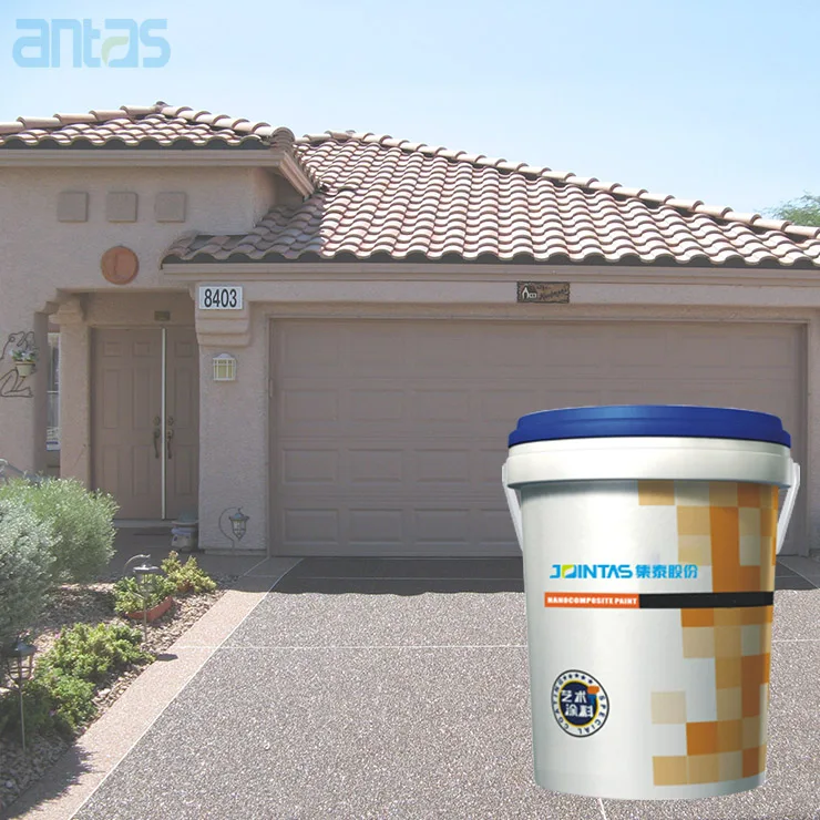 High quality spay texture paint for exterior house wall