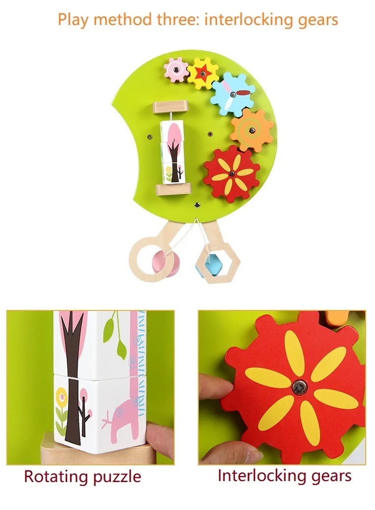 Wholesale Wooden Wall Toy Caterpillar Hot Selling Kindergarten Educational Toys For Kids