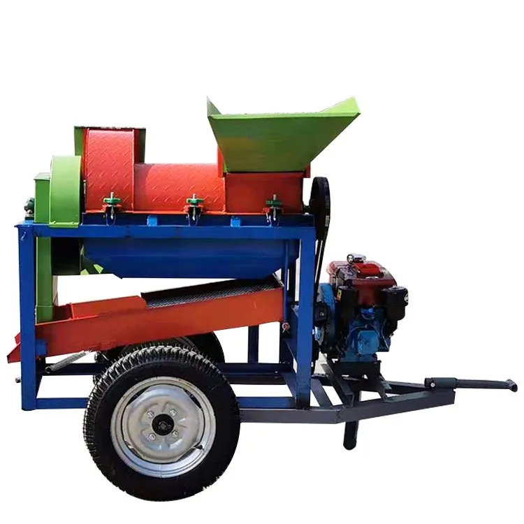 
Multifunctional rice and wheat shelling machine household millet thresher 