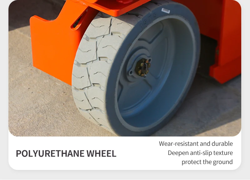 Portable Scissor Lift Elevator Movable Hydraulic Aerial Lifting Platform GTJZ-10