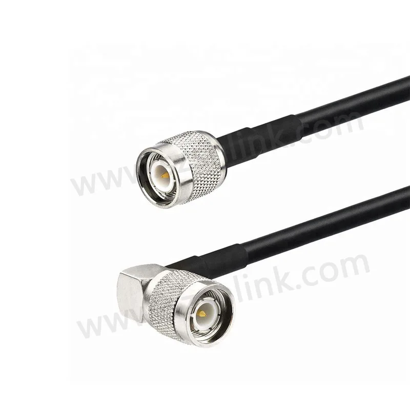 TNC Male Right Angle to TNC Male Antenna Extension Cable  for Trimble GPS