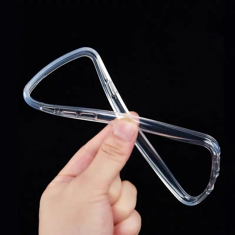 Custom Soft TPU Bumper Case for  Samsung Transparent Clear Phone Bumper Case for Apple Phone Fram for iphone 12 Bumper Case