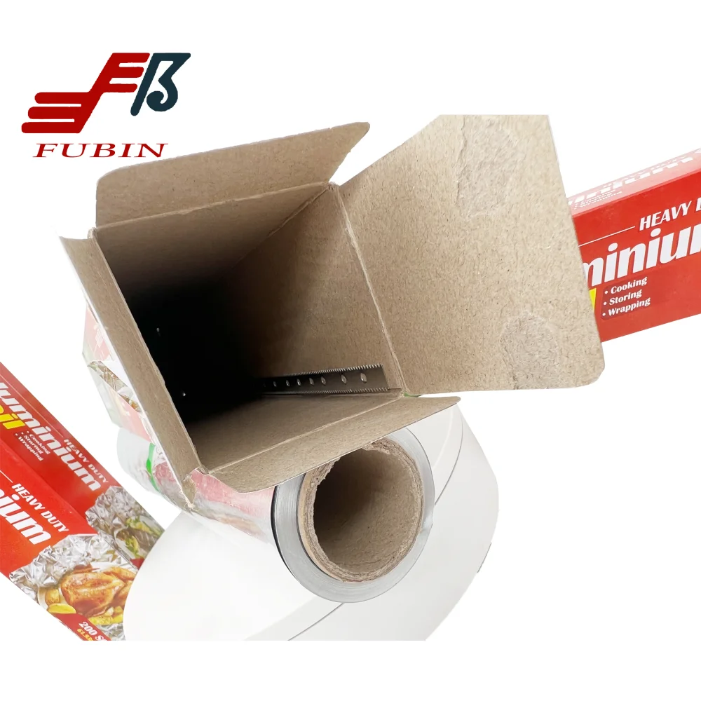 China Factory Wholesale Food Grade Non-Stick Aluminum Foil Roll Kitchen Packaging Aluminum Foil Roll