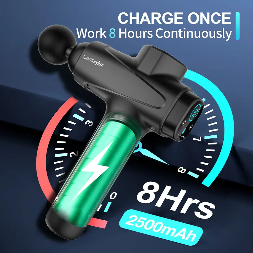 M0885 New Products 2024 Wholesale Price Custom Printing Electric handheld electric massage gun deep tissue percussi China Factor