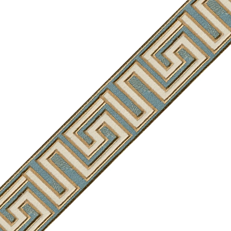 2021 JBL отличная 5 см широкая блестящая жаккардовая кружевная отделка с геометрическими узорами