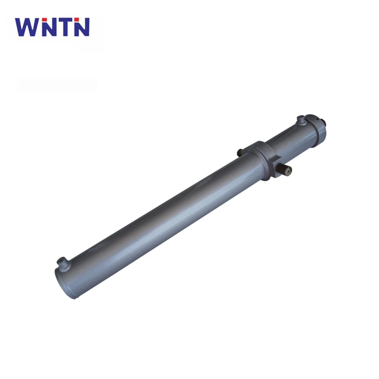 Custom chrome plated snow plow cylinder single double acting forklift hydraulic cylinders