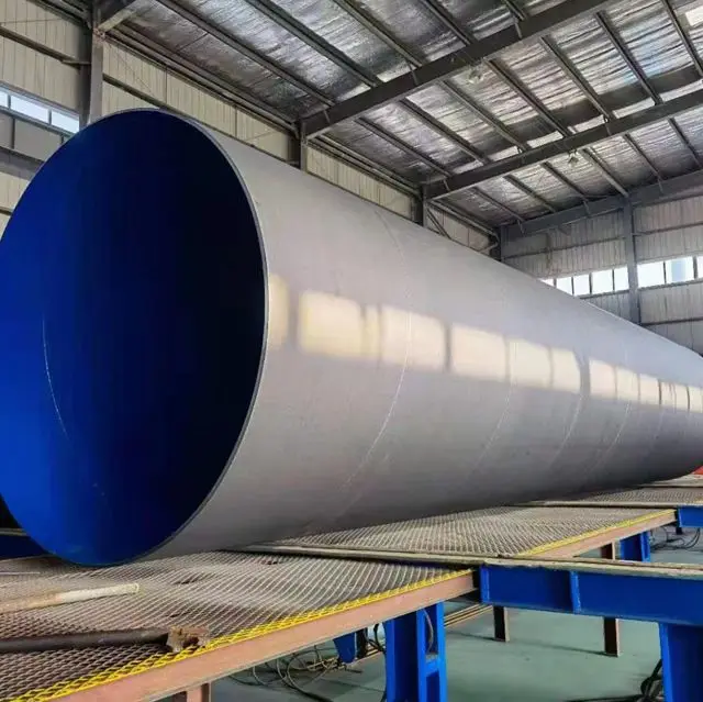 SSAW Steel Pipe welded used for Water, Oil, Offshore Piles, EPC Construction Projects