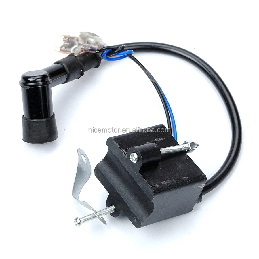 Refitting bicycle engine CDI Ignition Coil 49cc 50cc 60cc 66cc 70cc 80cc 2-Stroke mini