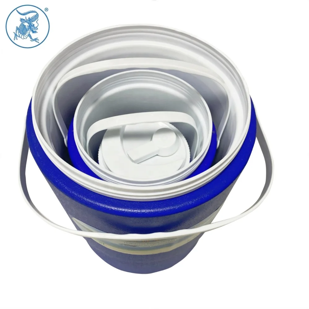 1L plastic high quality cool jug insulated portable ice cooler box for beer car and outdoor activities
