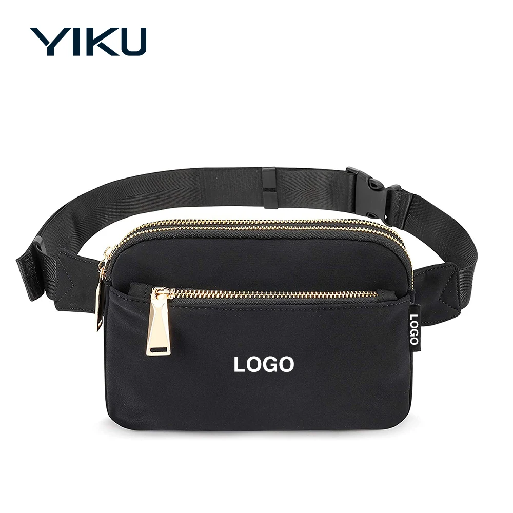 New Style Double zipper  Lulu Nylon Everywhere Belt Bag Large Size Fanny Pack Bag Lululemone Crossbody Bag