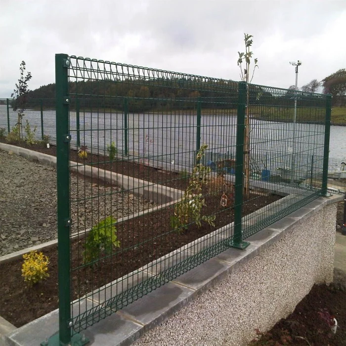 Hot dip Galvanized Roll Top Profile Security wire mesh Fence