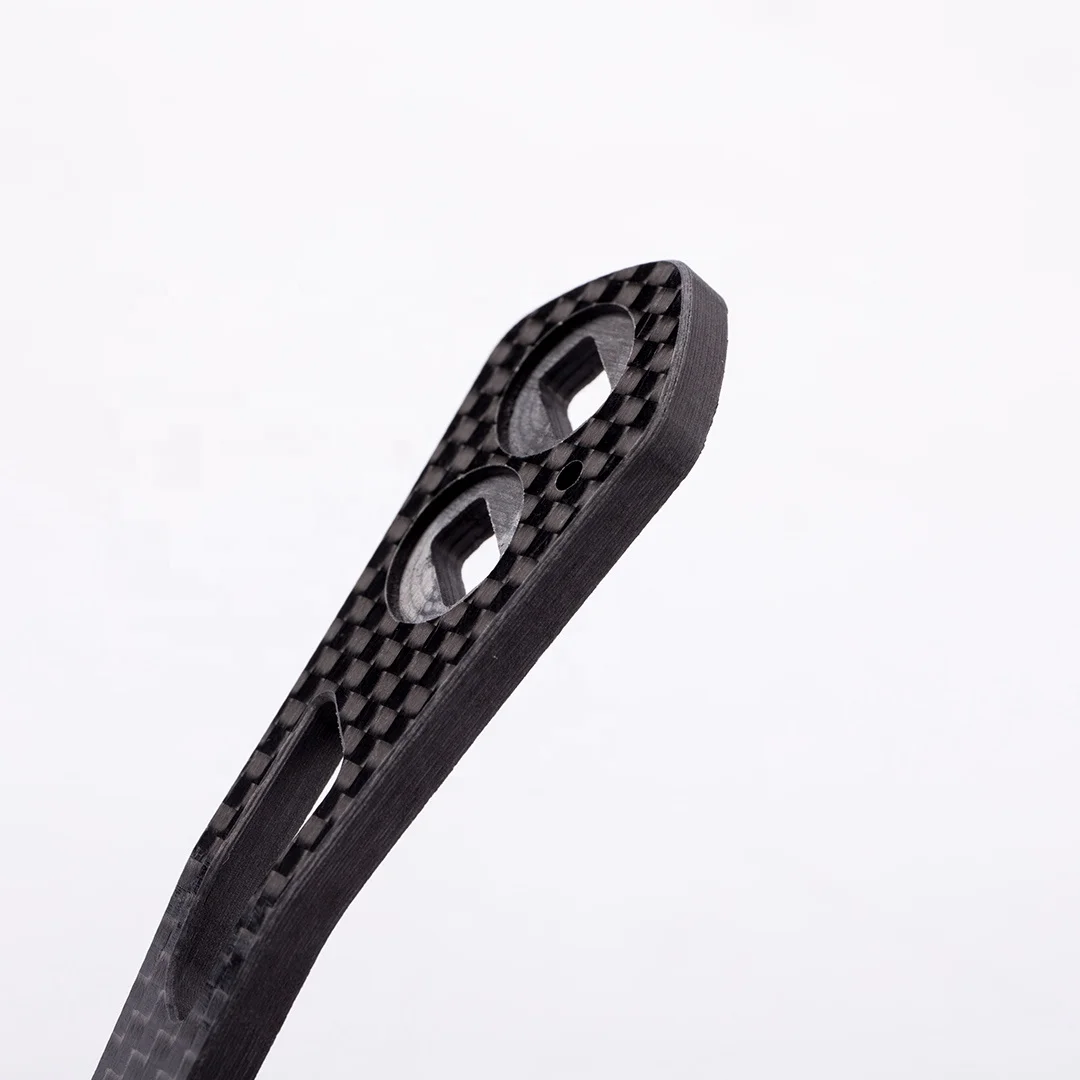 Specialized high precision corrosion resistance carbon fiber CNC cutting parts sheet