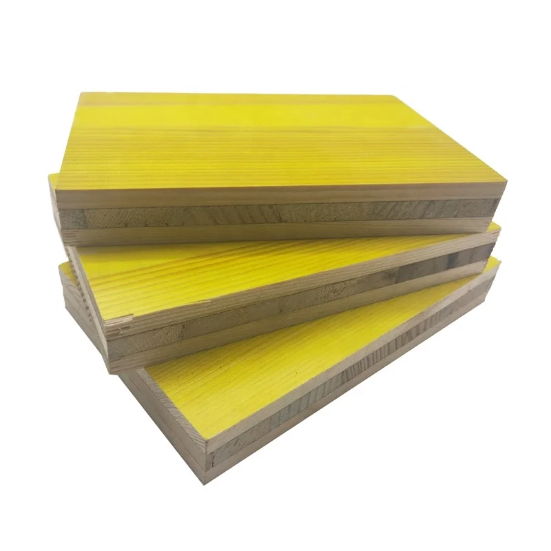 Горячая Распродажа 3 слоя желтого доска для бетонной опалубки