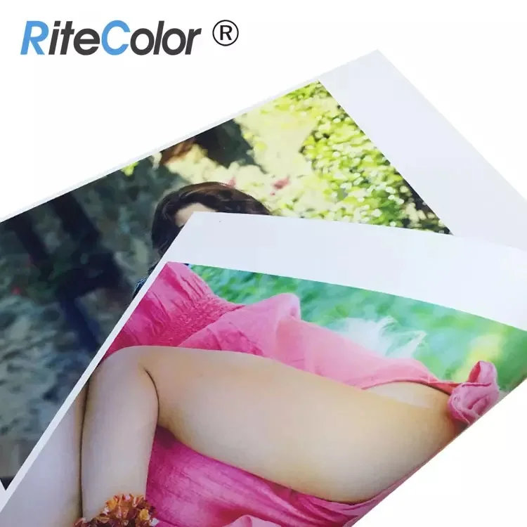 Inkjet 280gsm Double Side Lustre Photo Paper Roll for Wide Format Printers