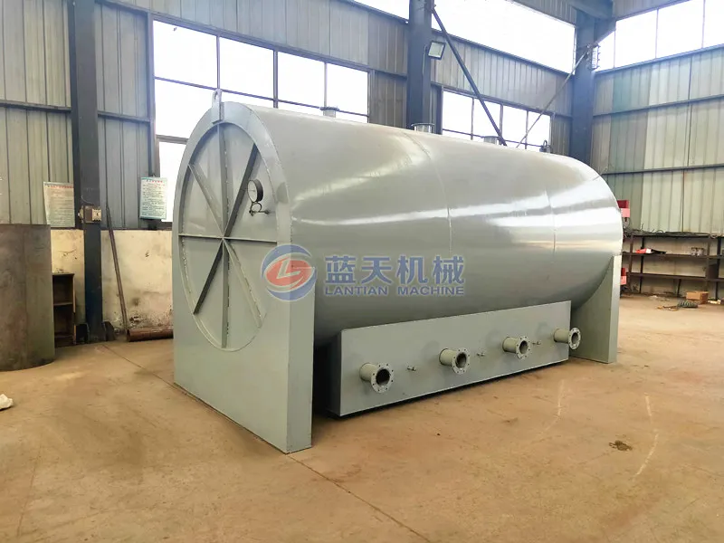 Sawdust briquette carbonization kiln jute sticks charcoal making furnace machine plant