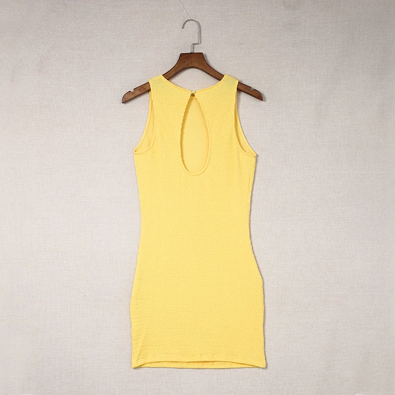 2022 New Arrivals Y2K Casual Elegant Sleeveless Bodycon Dresses Women Summer Dress