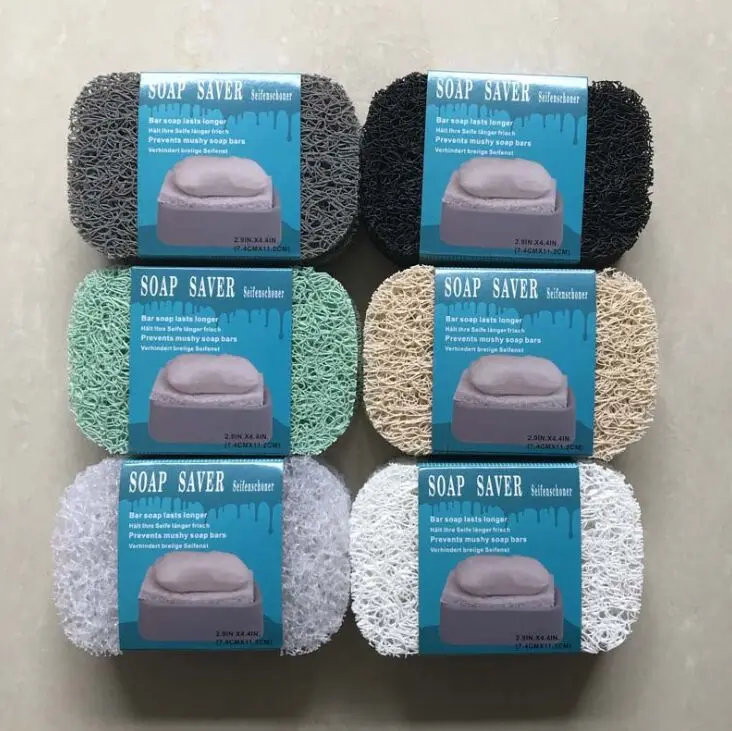 Amazon Hot Selling PVC Soap Saver, Soap Dish,Soap Holder Mat