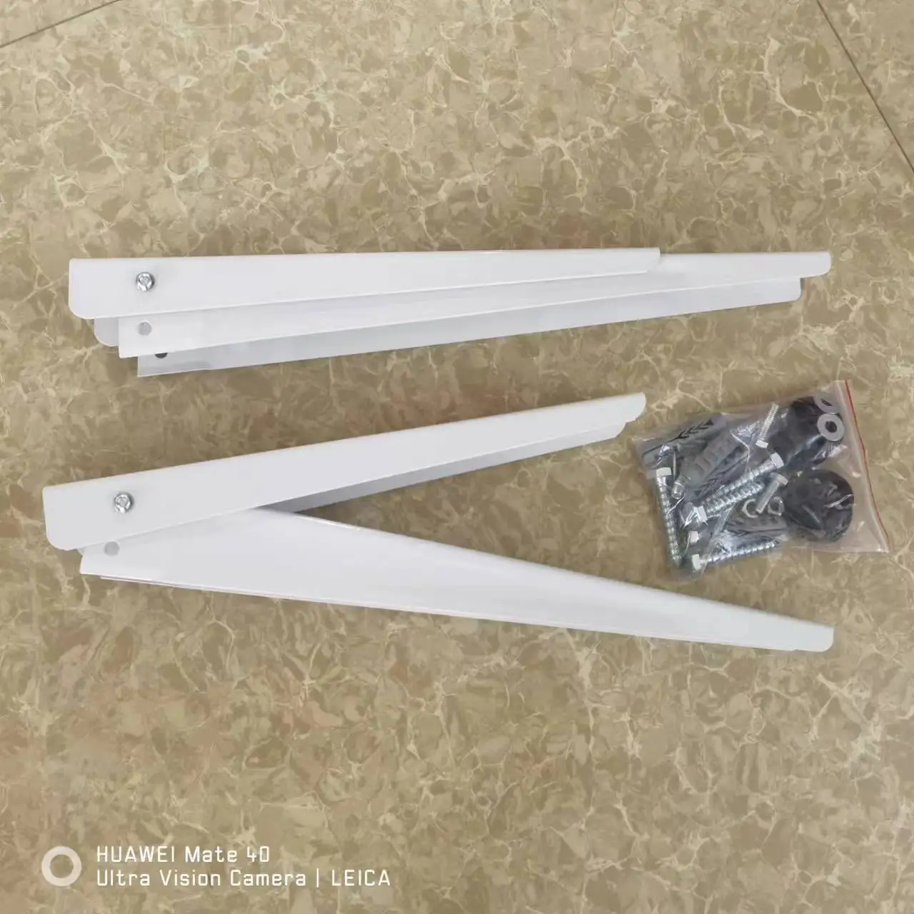 High Strength Wall Mount Folding Ac Bracket For Outdoor Ac Unit