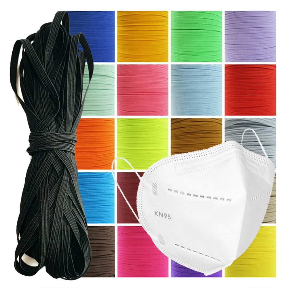 Солнечных очков чёрный цветной Профессиональный Одноразовые плоские туфли настроить 6 мм 3 мм уход за кожей лица маска строка эластичный ушной ленточная веревка для маска ремень расширитель