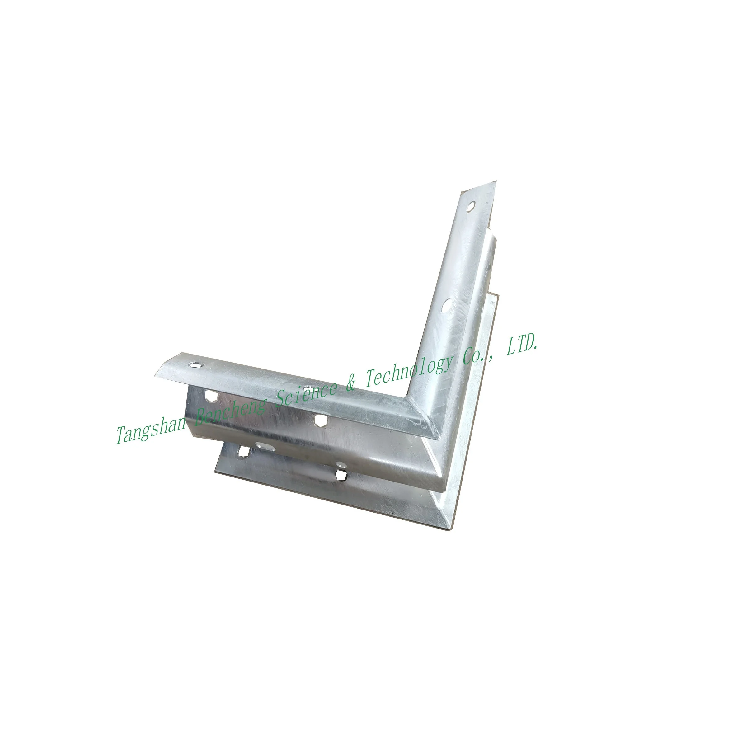 Hot galvanized 90°Terminal end   Thriebeam Highway Guardrail End Terminal Connector
