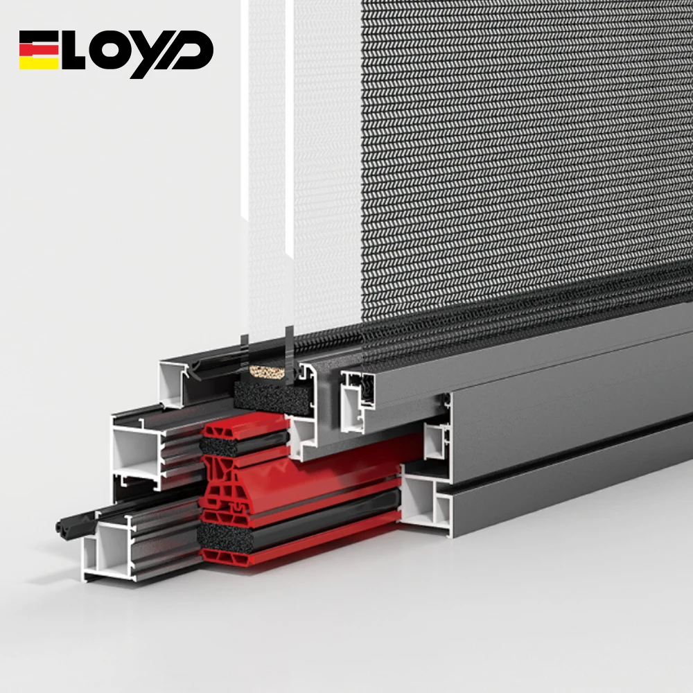 Eloyd Modern Design Upvc Tilt And Turn Windows Replacement Pvc Double Glazed Casement Window